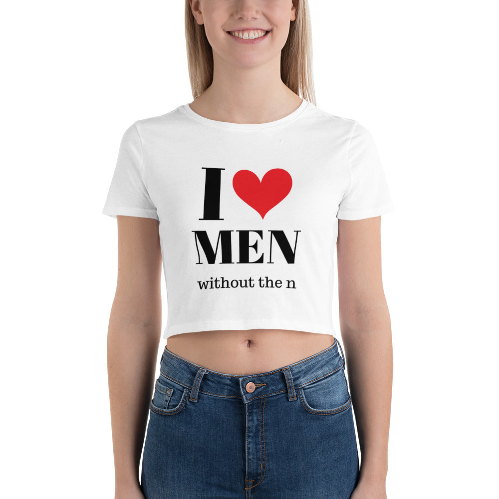 I <3 MEn Crop